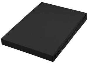 ELASTICKÉ PROSTĚRADLO, žerzej, černá, 180/200 cm Fleuresse - Prostěradla