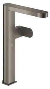 Vysoká umyvadlová baterie Grohe Plus bez výpusti kartáčovaný Hard Graphite 32618AL4