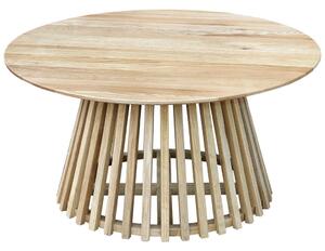 KONFERENČNÍ STOLEK, přírodní barvy, barvy dubu, dřevo, 80/80/40 cm Cantus - Konferenční stolky