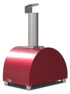 Pec na pizzu na dřevo Alfa Forni – 1 Pizza, červená