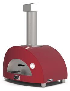 Pec na pizzu na dřevo Alfa Forni – 1 Pizza, červená