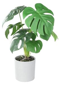 Eglo 428017 - Umělá rostlina v květináči TOBETSU 42x30 cm monstera