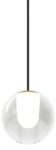 Wever & Ducré Lighting WEVER & DUCRÉ LED závěsné světlo Oplia 1.0, krémová, 2 700 K, Čirá / transparetní, Obývací pokoj / jídelna, Sklo, Moderní