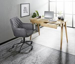 OTOČNÁ ŽIDLE, šedá, černá Xora - Otočné židle