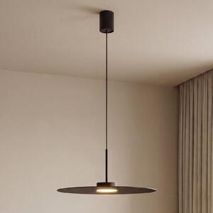Nowodvorski Lighting Závěsné světlo Simone, černé, ocel, Ø 40 cm, GX53, stmívatelný, Černá, Obývací pokoj / jídelna, kov, Moderní
