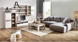 OBÝVACÍ STĚNA, bílá, barvy dubu Carryhome - Kompletní obývací stěny