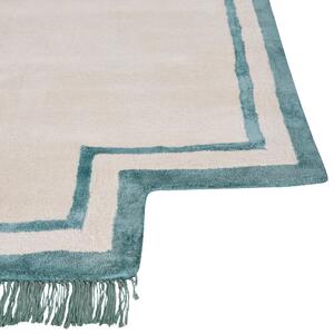 Viskózový koberec 160 x 230 cm béžový BERWARI