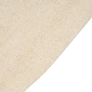 Viskózový koberec 160 x 160 cm béžový GORANO