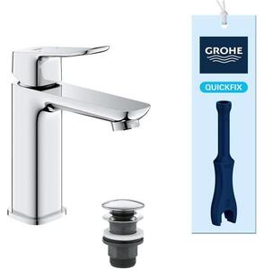 Umyvadlová baterie, GROHE DICE, velikost M, odtoková souprava Klick-Klack, chrom