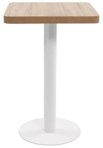 Bistro stolek světle hnědý 50 x 50 cm MDF