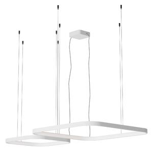 Redo Závěsné LED svítidlo ORION š: 500mm + 750mm, 96W Barva: Bílá, Stmívání, řízení: TRIAC