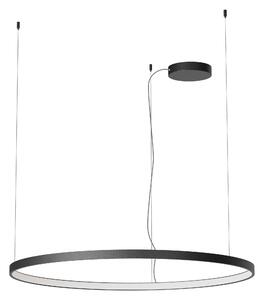Redo Závěsné LED svítidlo ORION ø 1000mm, 75W Barva: Černá, Stmívání, řízení: TRIAC