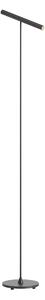 Redo Stojací LED lampa PRAXI v: 145cm, 8,3W Barva: Černá, Teplota světla: 3000K
