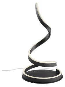 Redo Stolní LED lampa SCROLL v: 46cm, 19W Barva: Černá