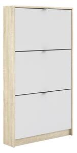Tvilum Botník FLAPIE 002 70 cm dub sonoma/bílý