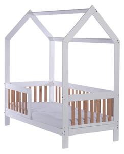 Dětská postel CASA BAMBINI | bílá buk 80 x 160 cm