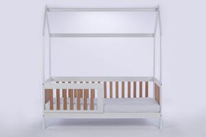 Dětská postel CASA BAMBINI | bílá buk 80 x 160 cm