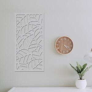 Dřevo života | Dřevěný dekorační panel LEAF II | Rozměry (cm): 20x40 | Barva: Ořech