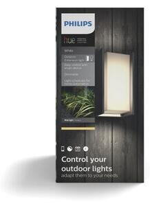 16472/93/P0 Hue White Turaco venkovní nástěnné LED svítidlo E27 1x9,5W 806lm 2700K IP44 antracit