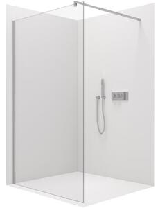 Cerano - sprchovÃ¡ zÃ¡stÄna walk-in onyx l/p - chrom, transparentnÃ­ sklo - 50x200 cm