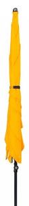 Doppler SUNLINE WATERPROOF 230 x 190 cm – balkónový naklápěcí slunečník žlutý (kód barvy 811)
