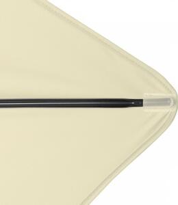 Doppler SUNLINE WATERPROOF 230 x 190 cm – balkónový naklápěcí slunečník cihlová (terakota kód barvy 831)