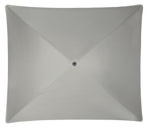 Doppler SUNLINE WATERPROOF 230 x 190 cm – balkónový naklápěcí slunečník šedý (kód barvy 827)