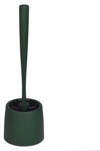 Erga Ida, toaletní WC kartáč z plastu k postavení, tmavě zelený, ERG-08332