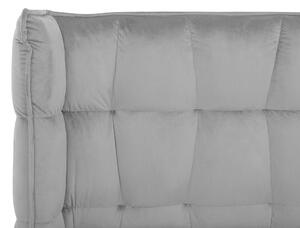 Manželská postel 180 cm SENEL (s roštem) (šedá). 1007511