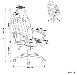 Kancelářská židle Sunna (tyrkysová). 1011245