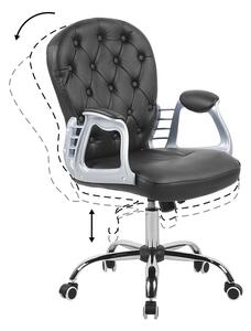 Kancelářská židle Princi (černá). 1011248