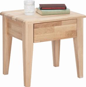 NOČNÍ STOLEK, divoký dub, barvy dubu, 50/48/40 cm Linea Natura