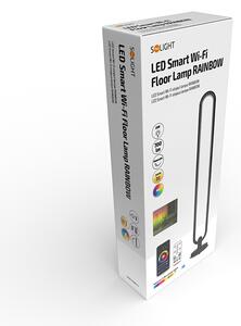 SOLIGHT LED Smart Wifi stojací lampa Rainbow RGB+CCT, 105cm