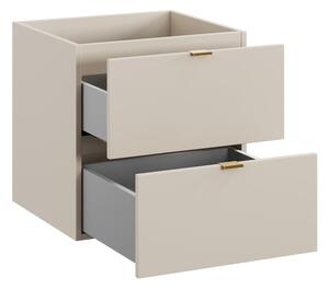 Comad Dalia Cashmere skříňka 50x46x50 cm pod umyvadlo závěsná béžová DALIA CASHMERE 82-50-46-2S