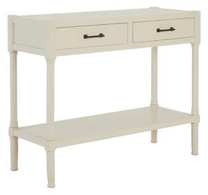 Bílý konzolový stolek z borovicového dřeva 35x91 cm Heritage – Premier Housewares
