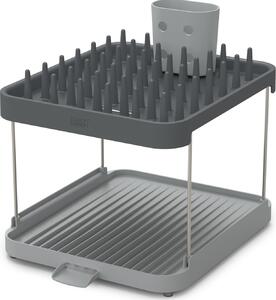 Joseph Joseph 851660 Odkapávač na nádobí Duo dvouúrovňový šedý