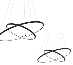 Závěsné LED svítidlo Orion, 2x LED 53w, 3000k, b