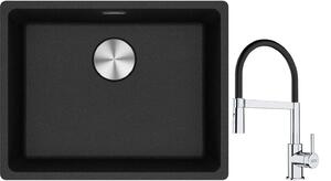 Sada granitový dřez Franke Maris 125.0698.005, kuchyňská baterie Franke Lina 115.0626.085