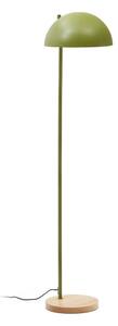 Zelená/v přírodní barvě stojací lampa s kovovým stínidlem (výška 150 cm) Catlar – Kave Home