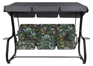 Zahradní houpačka Rimini Black Edition s bočními stolky G058-02PB PATIO 448565