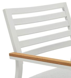 Zahradní židle noba bílá