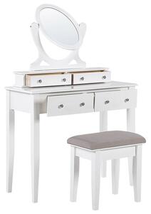 Toaletní stolek LINUA (bílá). 1023305