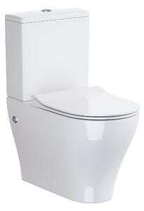 Cersanit Zen kompaktní wc s deskou s pomalým sklápěním bílá K100-395