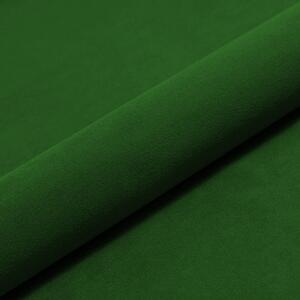 Podnožka TEDDY - tmavě zelený plyš