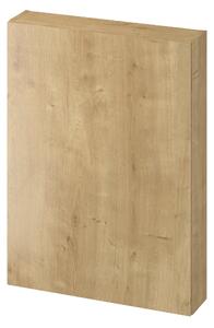 Cersanit City skříňka 59.4x13.8x80 cm boční závěsná dub S584-113