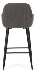 Barová židle šedá AUB-V4009 GREY6