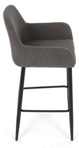 Barová židle šedá AUB-V4009 GREY6