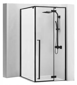 REA Sprchový kout Fargo 90x90 Black Mat