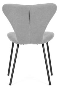 Jídelní židle stříbrná CT-S8010 SIL2