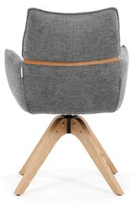 Jídelní židle šedá DCH-D1348 GREY2